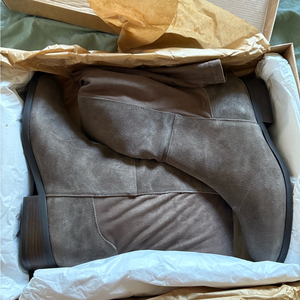 Lucky Brand Over the Knee Boots - Brown